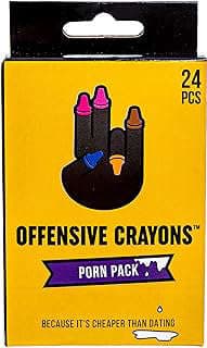 Image of Adult Offensive Crayons Set by the company MilkToast Brands.