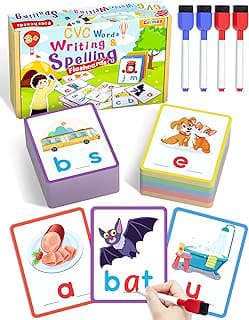 Image of Preschool Spelling Flash Cards by the company MingRui USA.