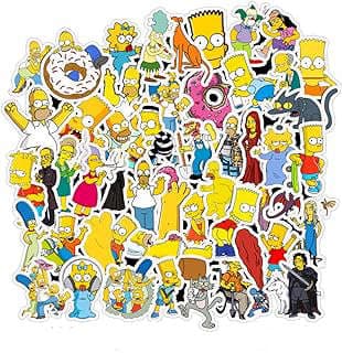 Image of Simpson Family Stickers Set by the company MinSnow.