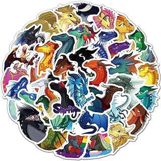 Image of Wings of Fire Stickers by the company MinSnow.