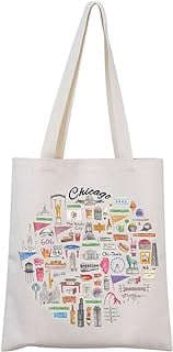 Image of Chicago Souvenir Tote Bag by the company MNIGIU.