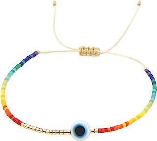 Image of LGBTQ Rainbow Bracelet Wristband by the company MOITEKIT.