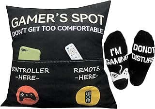 Image of Gaming Pillow Covers and Socks by the company monad-tech.