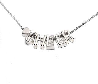Image of Cheerleader Heart Pendant Necklace by the company MOYI.