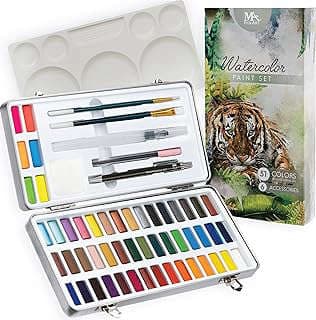 Image of Portable Watercolor Paint Set by the company MozArt Supplies.