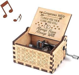 Image of Wooden Hand Crank Music Box by the company Mr.Winder.