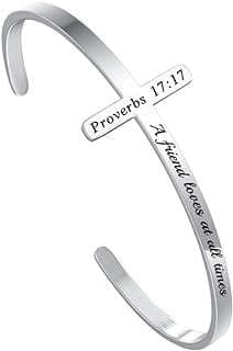 Image of Christian Cross Engraved Bracelet by the company MXU JEWELRY.