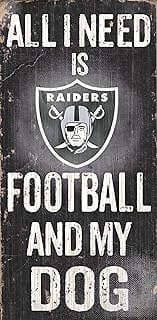 Image of Oakland Raiders Wood Sign by the company My Team Outlet (USA Seller).