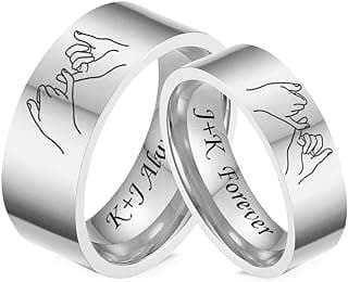 Image of Personalized Stainless Steel Ring by the company MZZJ.