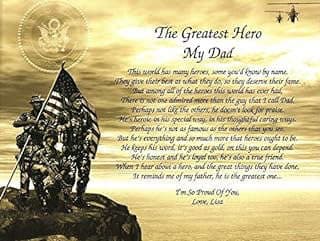Image of Personalized Army Poem Gift by the company NAMES TO REMEMBER®.