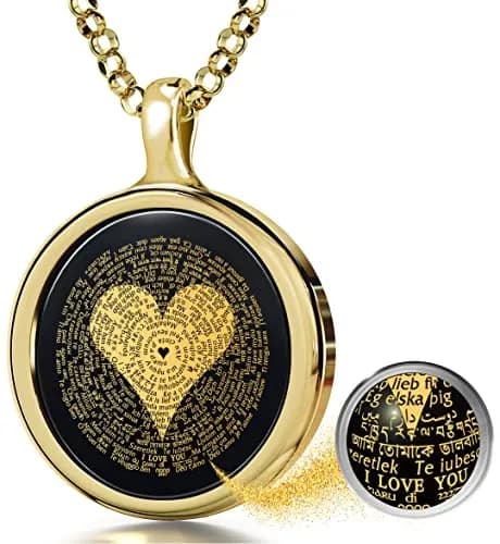 Image of Gold Necklace by the company Nano Jewelry.