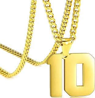 Image of Sports Number Pendant Necklace by the company NBCTTXX.