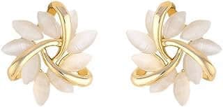 Image of Opal Flower Earrings by the company Neeshka.