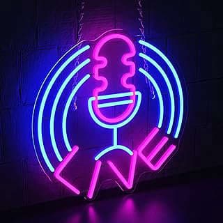 Image of Live On Air Neon Sign by the company Newston Store.