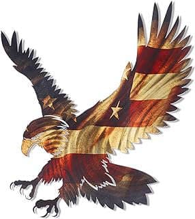 Image of Eagle American Flag Wall Art by the company Next Innovations.
