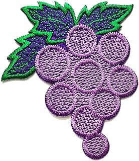 Image of Embroidered Purple Grape Patch by the company Nice Night.