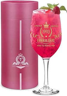 Image of 30th Birthday Wine Glass by the company NICENINE..