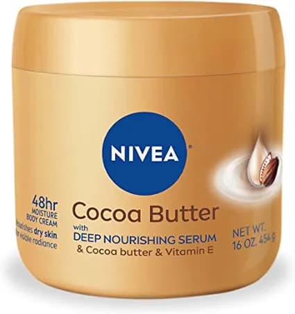 Imagem de Creme Manteiga de Cacau da empresa Nivea.