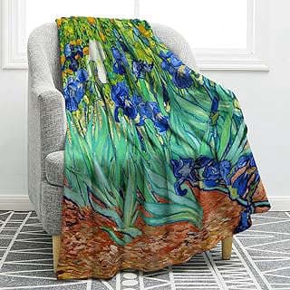 Image of Vincent Van Gogh Throw Blanket by the company Niwawa US.
