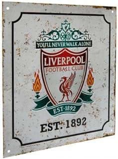 Image of Liverpool F.C Metal Sign by the company Oaktree Gifts USA.