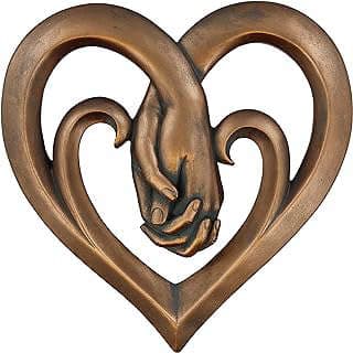 Image of Heart Hands Wall Art Sculpture by the company Old River Outdoors (USA Merchant).