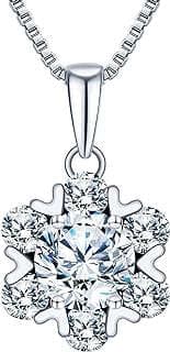 Image of Moissanite Diamond Pendant Necklace by the company onlylike.