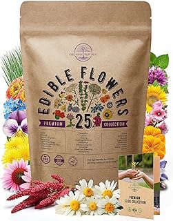 Image of Edible Flower Seeds Pack by the company Organo Republic.