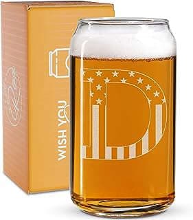 Image of Personalized Monogram Beer Glasses by the company OTRLLC.