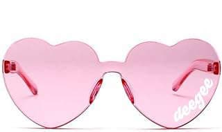 Image of Delta Gamma Heart Sunglasses by the company Our Amendments.