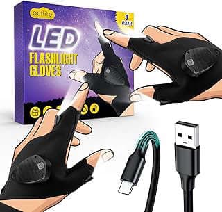 Image of Rechargeable Flashlight Gloves by the company Outlite.