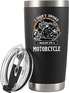 Image of Motorcycle-Themed Travel Tumbler by the company Panvola.