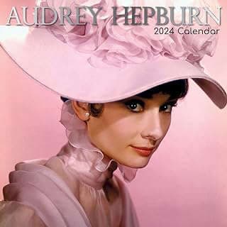 Image of Audrey Hepburn Wall Calendar by the company Peapod's Gifts.