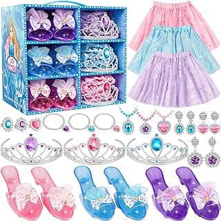 Image of Girls Princess Costume Set by the company Peas Toys.