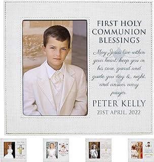 Image of Personalized Communion Picture Frame by the company Personalized Prints.