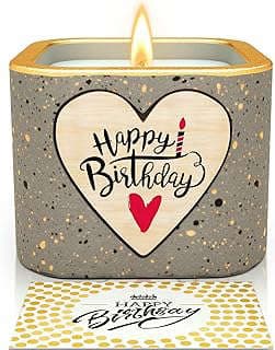 Image of Amber Scented Birthday Candle by the company Pinligirl Shop.