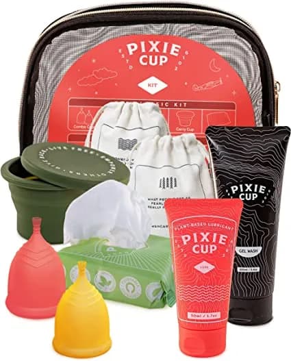 Image of Hypoallergenic Menstrual Cup by the company Pixie Cup.
