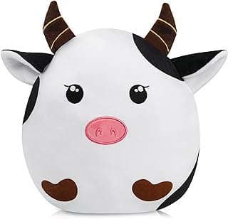 Image of Cow Plush Pillow Toy by the company Plushie Toys.