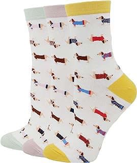 Image of Women's Dachshund Dog Socks by the company Pomlia.