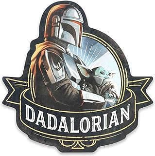 Image of Dadalorian Metal Wall Sign by the company Popclassics.