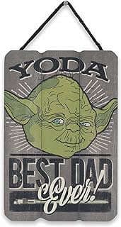 Image of Yoda-themed Dad Wall Decor by the company Popclassics.