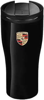 Image of Porsche Crest Thermo Mug by the company Porsche Chandler Parts Store.