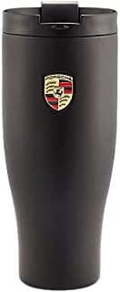 Image of Porsche Black Thermo Mug by the company Porsche Conshohocken.