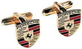 Image of Porsche Logo Cufflinks by the company Porsche Conshohocken.