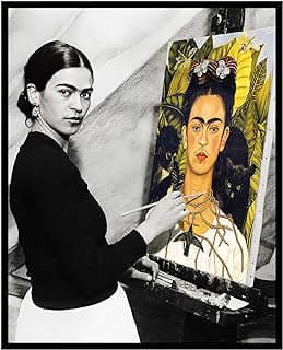 Image of Vintage Frida Kahlo Poster by the company Poster Master Studio.