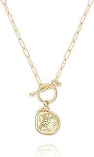 Image of Gold Plated Medallion Necklace by the company POTESSA.