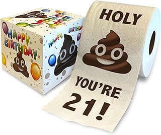 Image of Birthday Gag Toilet Paper by the company Printed TP.