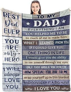 Image of Dad Themed Blanket by the company Punofell.