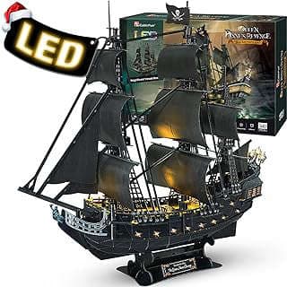 Image of LED Pirate Ship Puzzle by the company Puzzle Time.