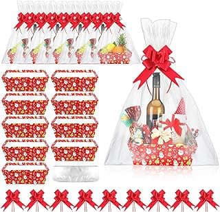 Image of Empty Christmas Gift Baskets Kit by the company QingMul.