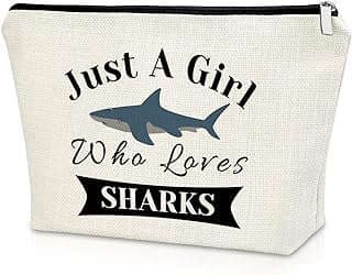Image of Shark-themed Makeup Bag by the company Qizigoo.